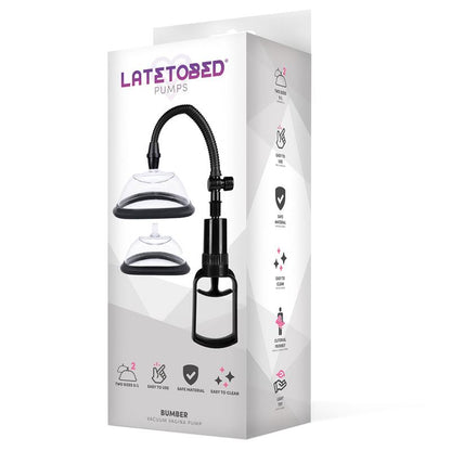 LATETOBED - BUMBER MANUAL VACUUM VAGINA PUMP 2 CUPS