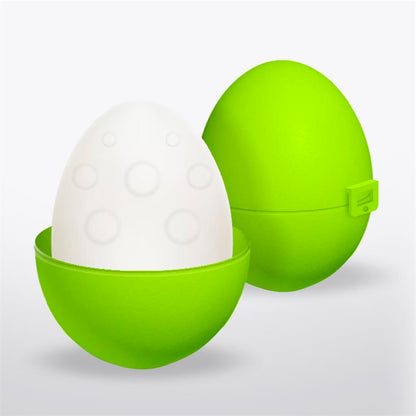UP&GO - BUMPY MASTURBATOR EGG ELASTIC GREEN