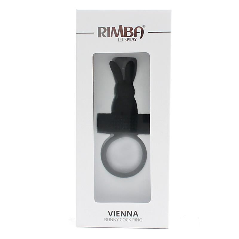 RIMBA TOYS - BUNNY COCK RING VIENNA BLACK