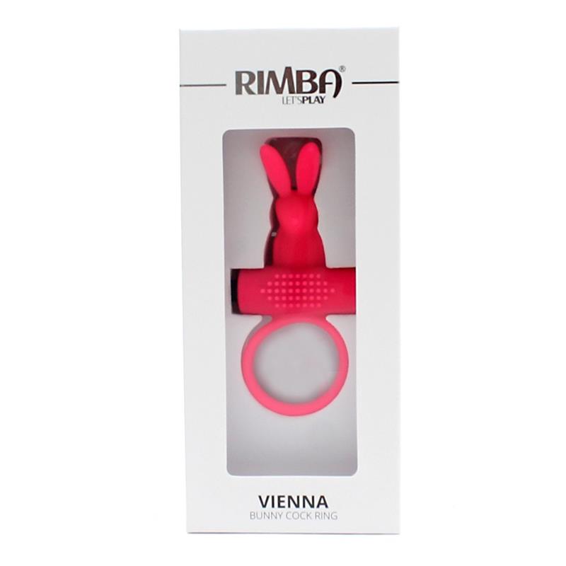 RIMBA TOYS - BUNNY COCK RING VIENNA PINK