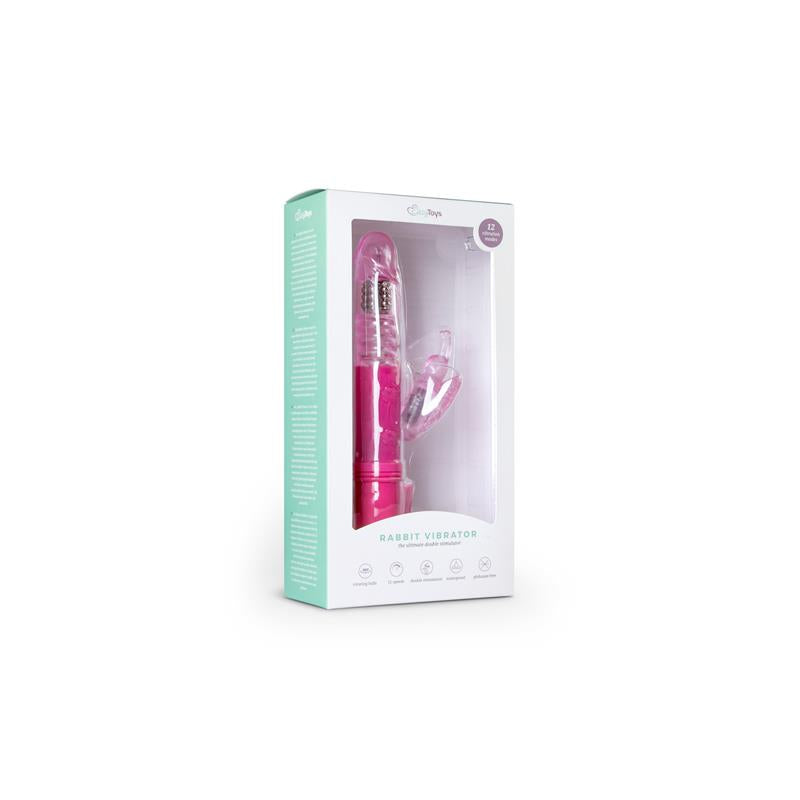 EASYTOYS - BUNNY VIBRATOR - PINK BUTTERFLY