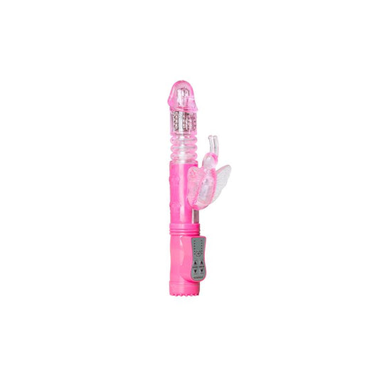 EASYTOYS - BUNNY VIBRATOR - PINK BUTTERFLY