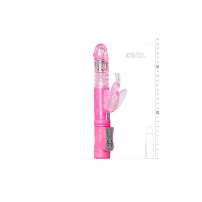 EASYTOYS - BUNNY VIBRATOR - PINK BUTTERFLY