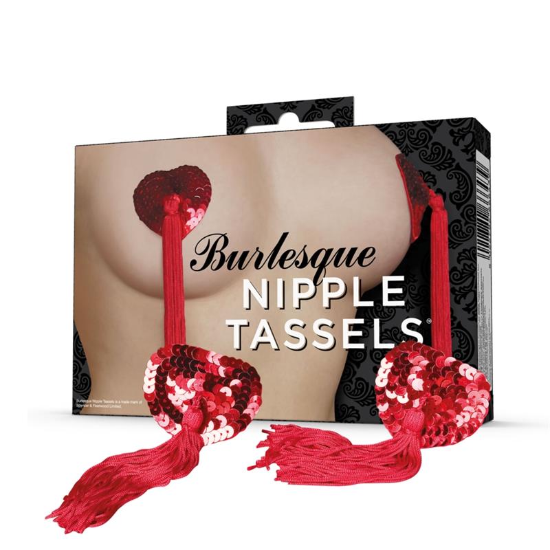SPENCER & FLEETWOOD - BURLESQUE NIPPLE COVERS WITH TASSELS