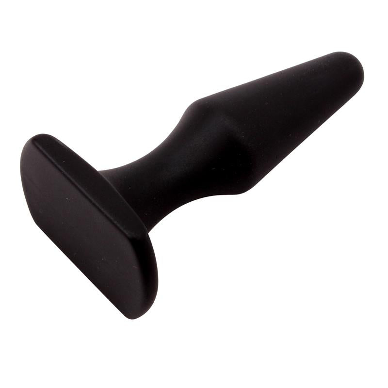 CHISA - BUTT PLUG 10.4 X 2.9 CM SILICONE BLACK