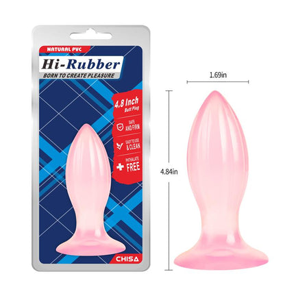 CHISA - BUTT PLUG 4.8 - 12.3CM PINK