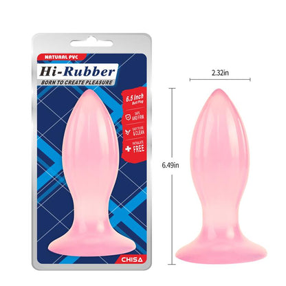 CHISA - BUTT PLUG 6.5 - 16.5CM PINK