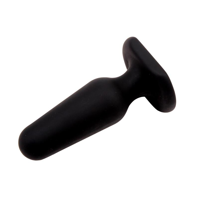 CHISA - BUTT PLUG 7.5 X 2.5 CM SILICONE BLACK