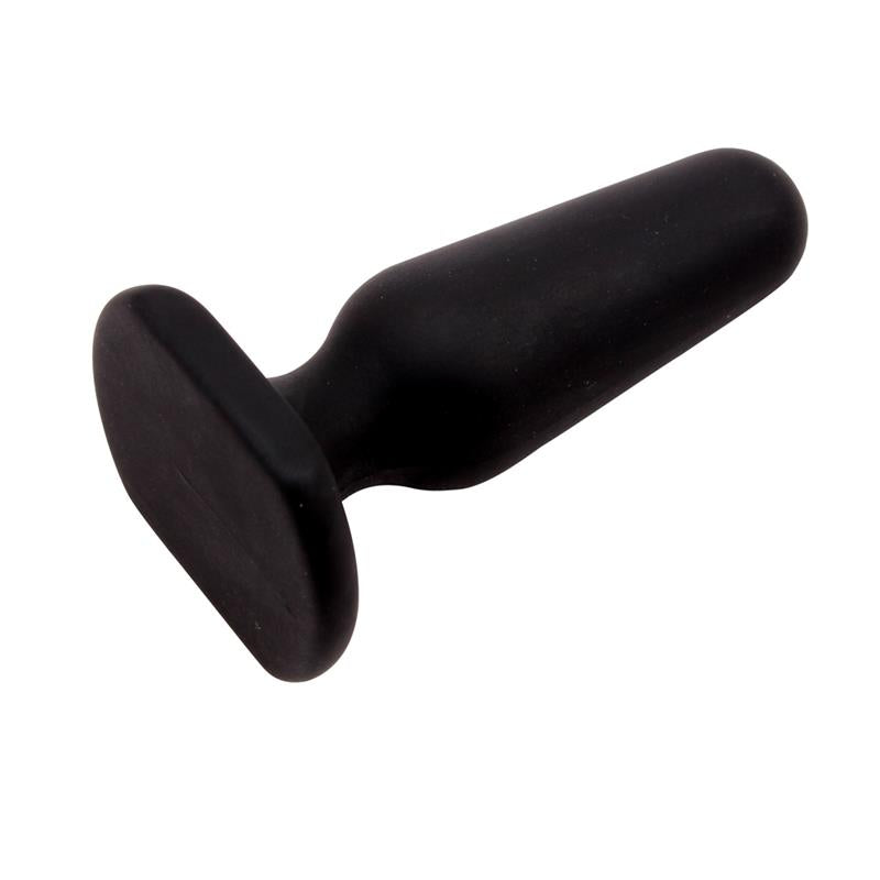 CHISA - BUTT PLUG 7.5 X 2.5 CM SILICONE BLACK