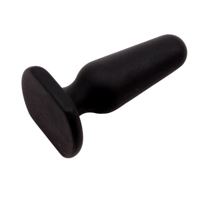 CHISA - BUTT PLUG 7.5 X 2.5 CM SILICONE BLACK