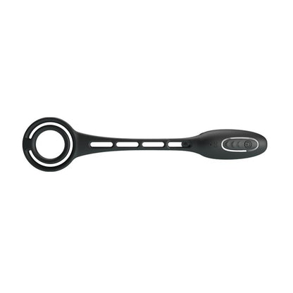 PRETTY LOVE - PENIS RINGS WITH VIBRATOR PLUG