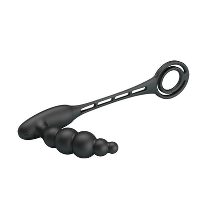 PRETTYLOVE - BUTT PLUG AND PENIS RING WITH VIBRATION