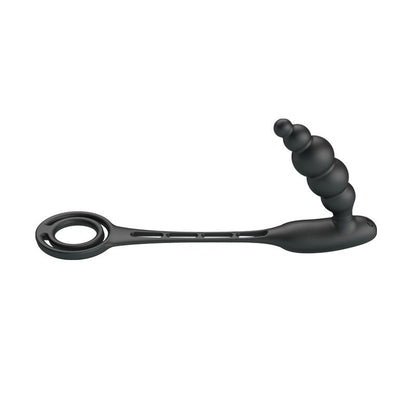 PRETTYLOVE - BUTT PLUG AND PENIS RING WITH VIBRATION