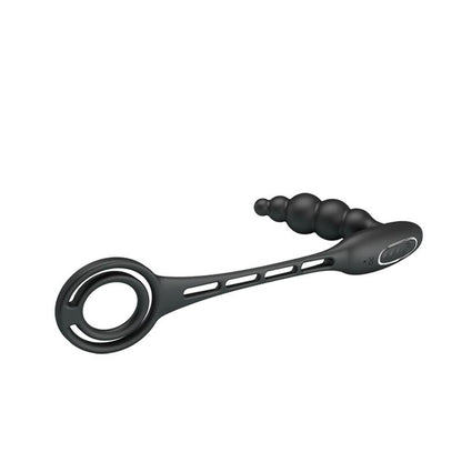 PRETTYLOVE - BUTT PLUG AND PENIS RING WITH VIBRATION