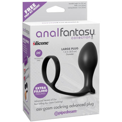 ANAL FANTASY COLLECT. - BUTT PLUG ASS-GASM ADVANCED PLUG BLACK