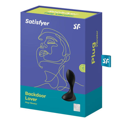 SATISFYER - BUTT PLUG BACKDOOR LOVER BLACK