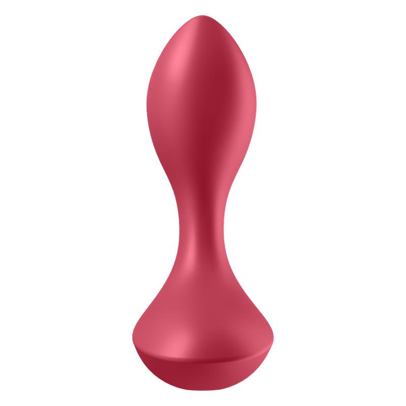 SATISFYER - BUTT PLUG BACKDOOR LOVER RED
