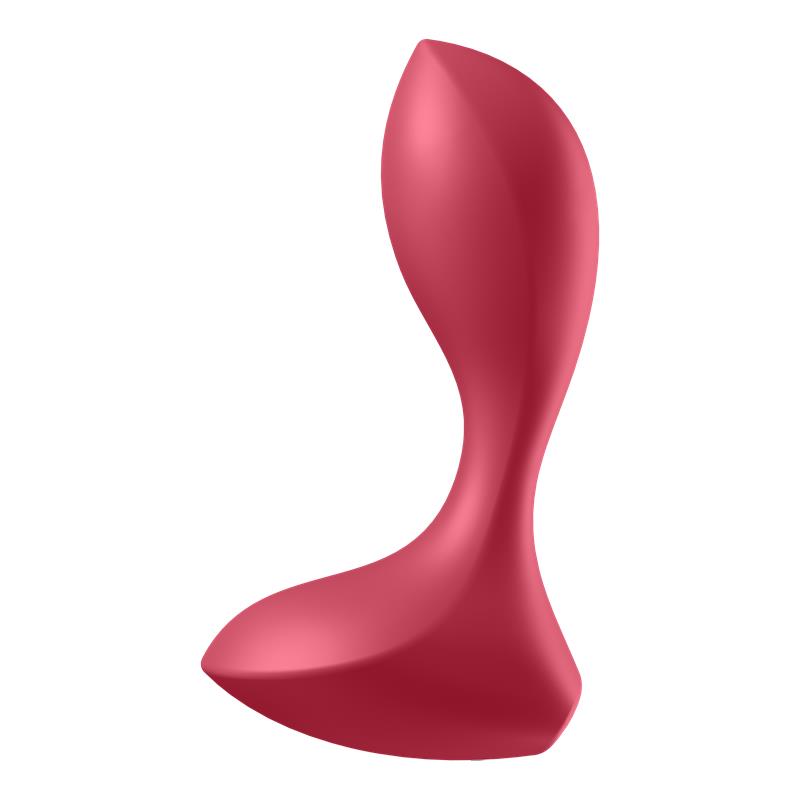 SATISFYER - BUTT PLUG BACKDOOR LOVER RED