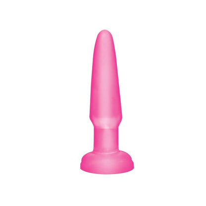 BASIX RUBBER WORKS - BUTT PLUG BEGINNERS PINK