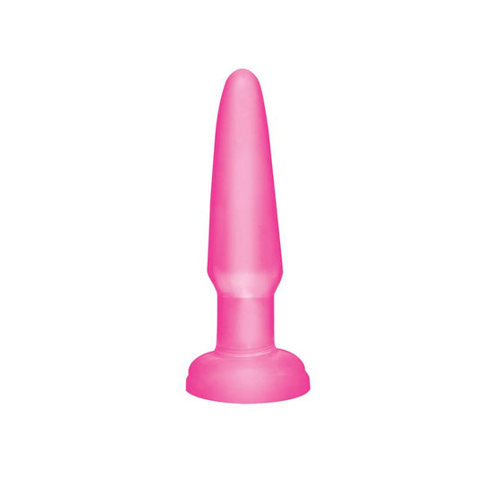 BASIX RUBBER WORKS - BUTT PLUG BEGINNERS PINK
