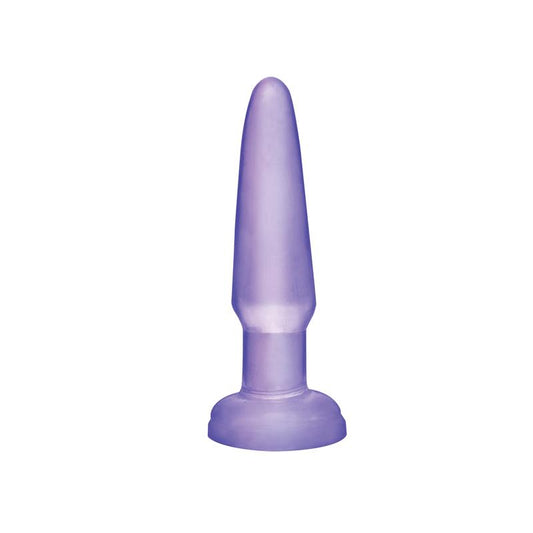 BASIX RUBBER WORKS - BUTT PLUG BEGINNERS PURPLE