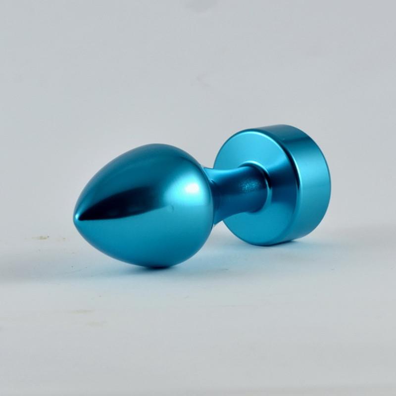 LOVETOY - BUTT PLUG BLUE ROSEBUD WITH JEWEL