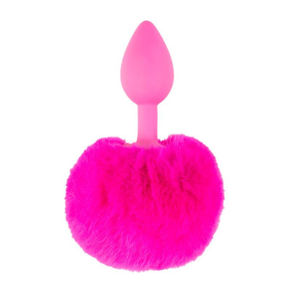 NEON - COLA DE CONEJO PARA PLUG ANAL ROSA