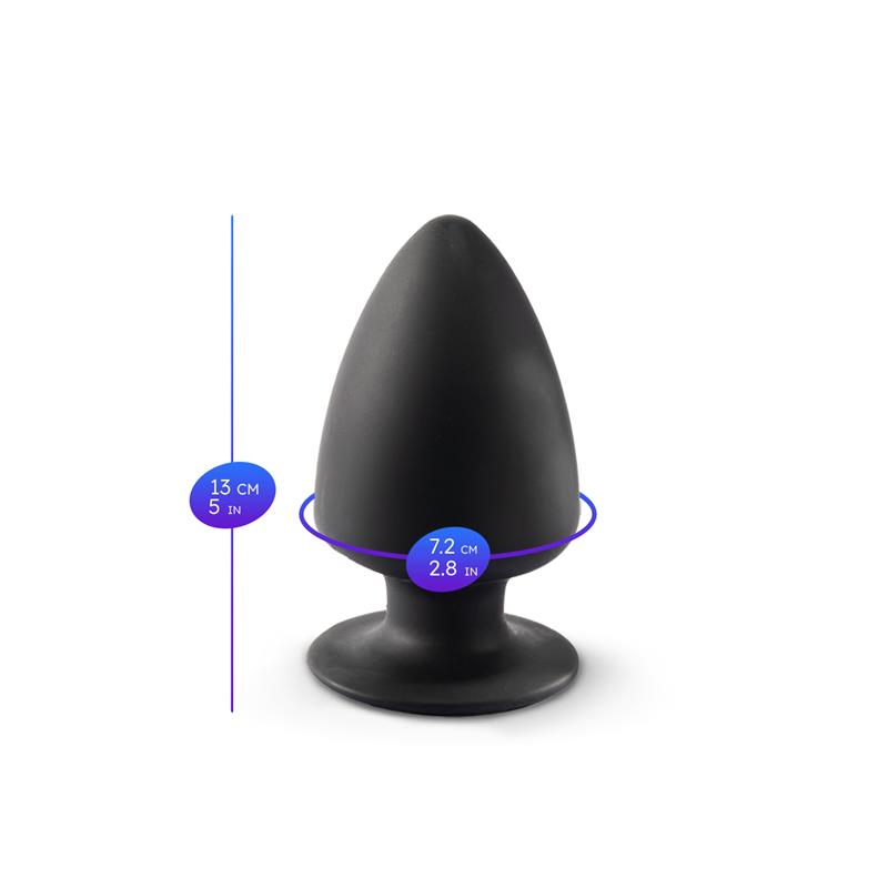 SILEXD - BUTT PLUG DUAL DENSITY MODEL 1 SIZE L