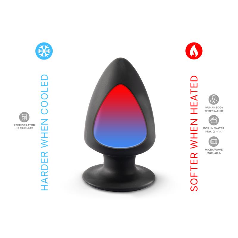 SILEXD - BUTT PLUG DUAL DENSITY MODEL 1 SIZE L