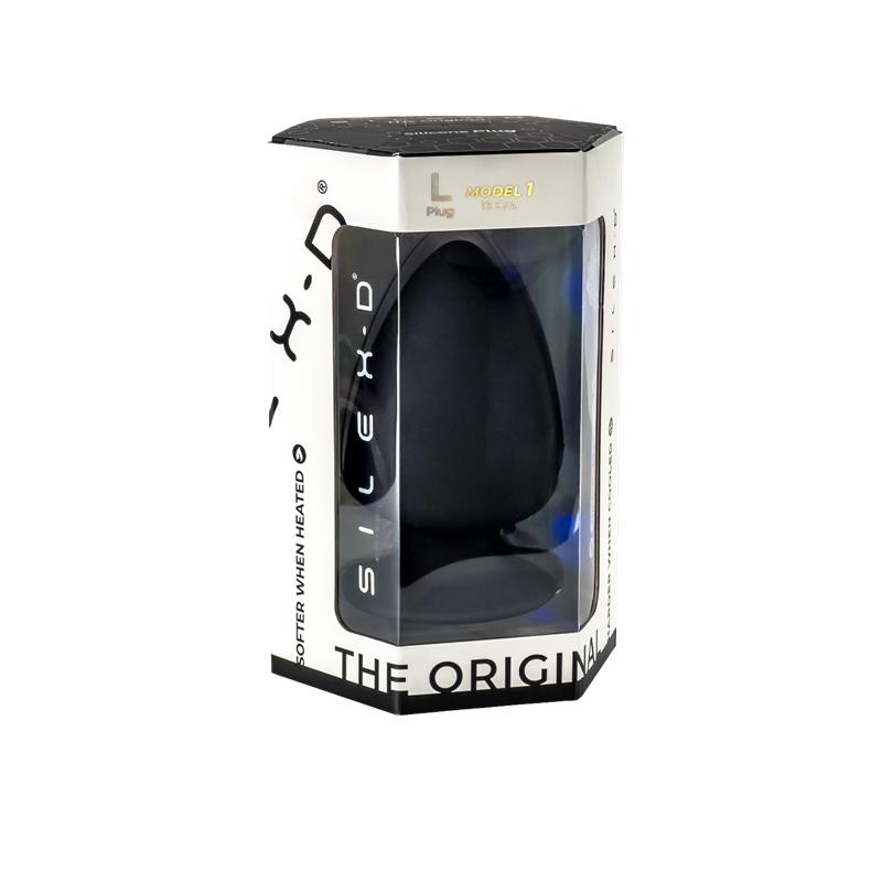SILEXD - BUTT PLUG DUAL DENSITY MODEL 1 SIZE L