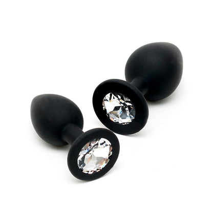 LATEX PLAY - BUTT PLUG DUO SET