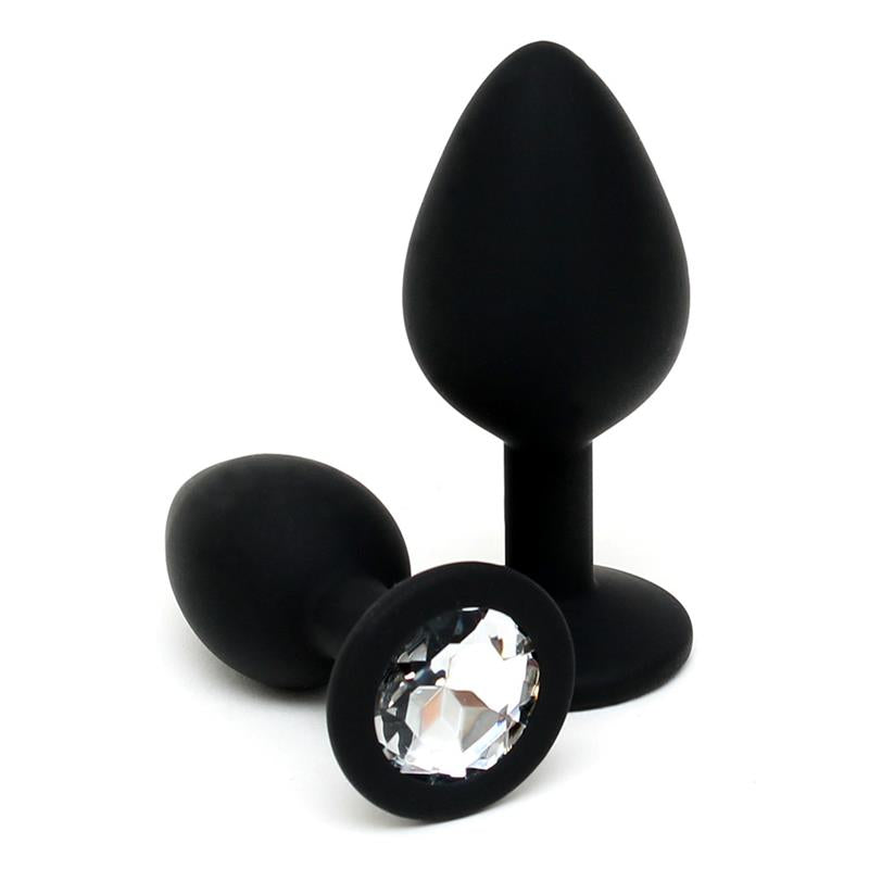 LATEX PLAY - BUTT PLUG DUO SET