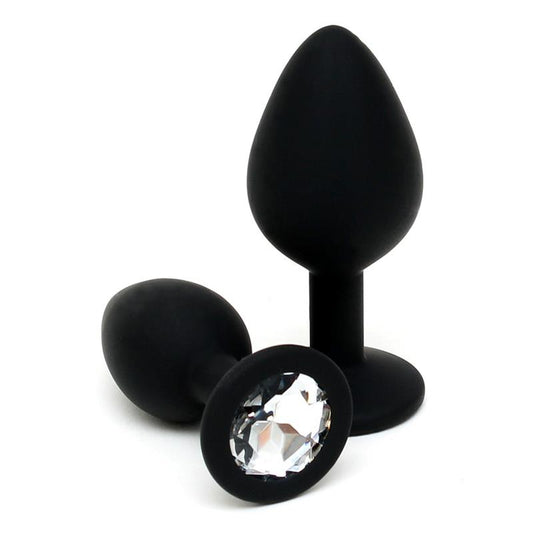 LATEX PLAY - BUTT PLUG DUO SET