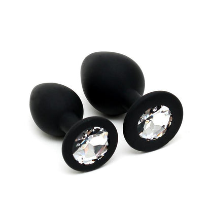 LATEX PLAY - BUTT PLUG DUO SET