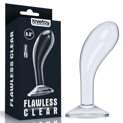 LOVETOY - BUTT PLUG FLAWLESS CLEAR 6 CLEAR