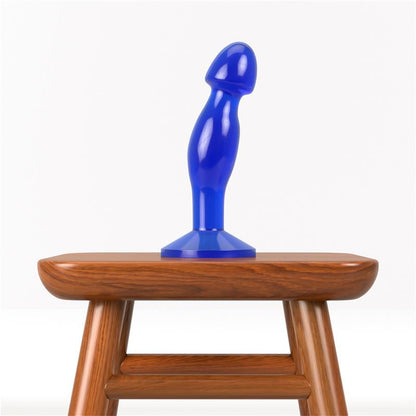 LOVETOY - BUTT PLUG FLAWLESS CLEAR BLUE 6.5
