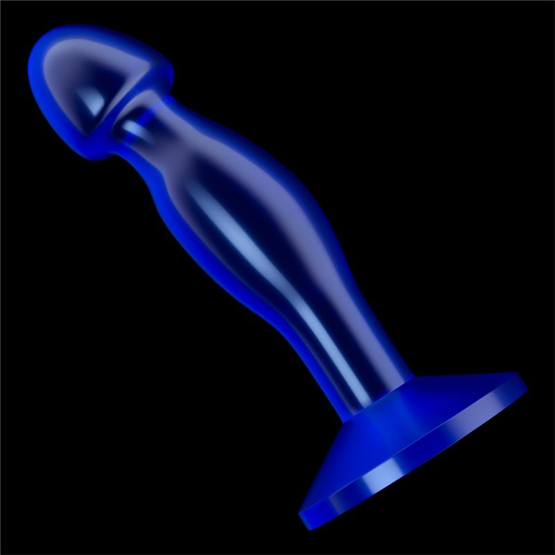 LOVETOY - BUTT PLUG FLAWLESS CLEAR BLUE 6.5