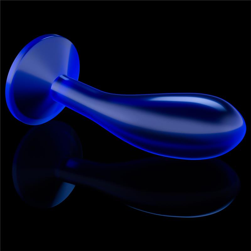 LOVETOY - BUTT PLUG FLAWLESS CLEAR BLUE 6