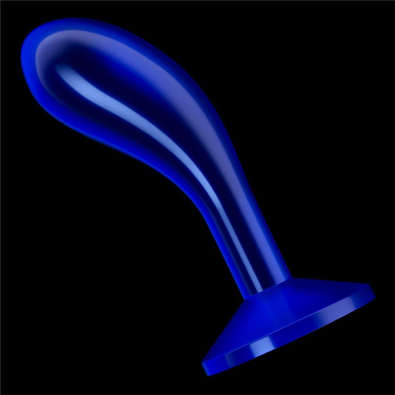 LOVETOY - BUTT PLUG FLAWLESS CLEAR BLUE 6