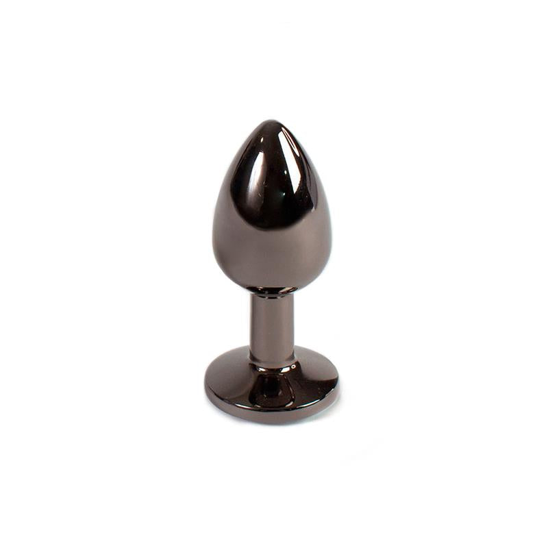 SECRET PLAY - BUTT PLUG GUNMETAL SIZE S