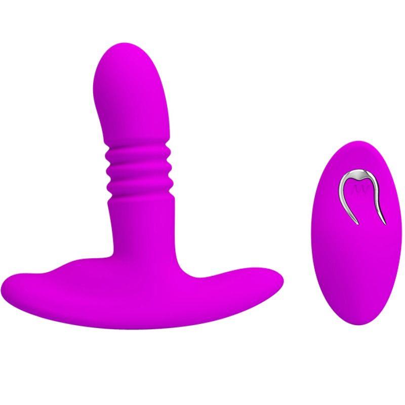 PRETTYLOVE - BUTT PLUG HEATHER UP AND DOWN USB WATERPROOF