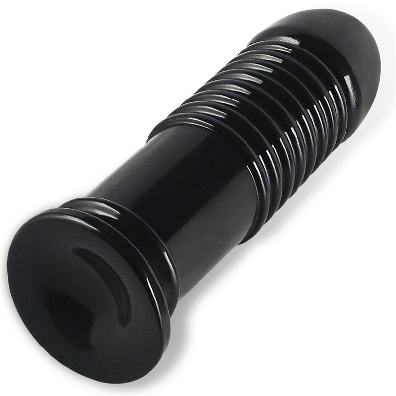 LOVETOY - BUTT PLUG KING SIZED ANAL BUMPER 8 BLACK