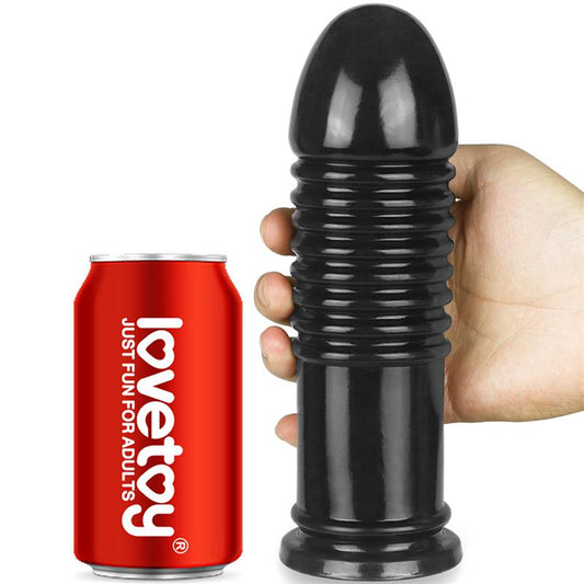 LOVETOY - BUTT PLUG KING SIZED ANAL BUMPER 8 BLACK