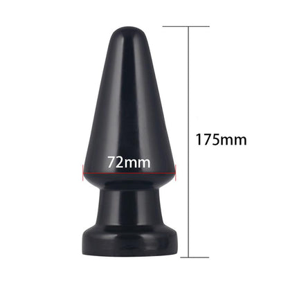 LOVETOY - BUTT PLUG KING SIZED ANAL SHOCKER 7 BLACK