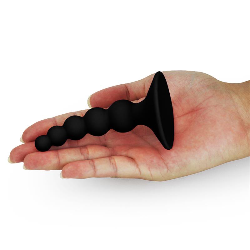 LOVETOY - BUTT PLUG LURE ME SILICONE BLACK