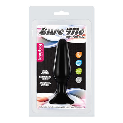 LOVETOY - BUTT PLUG LURE ME SIZE S BLACK