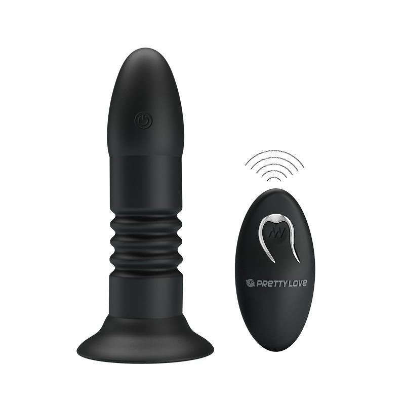 PRETTYLOVE - BUTT PLUG MAGIC JINGER UP AND DOWN MOVEMENT