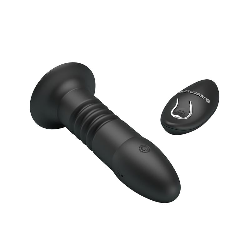 PRETTYLOVE - BUTT PLUG MAGIC JINGER UP AND DOWN MOVEMENT