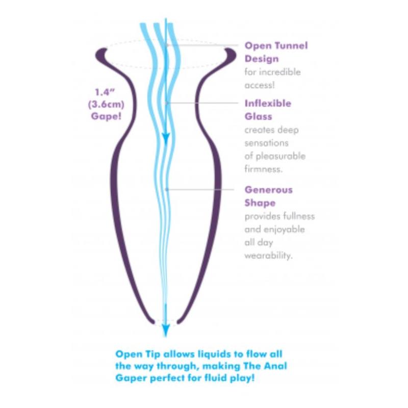 ANAL FANTASY COLLECT. - BUTT PLUG MEGA ANAL GAPER CLEAR
