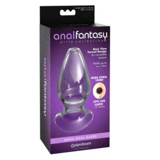 ANAL FANTASY COLLECT. - BUTT PLUG MEGA ANAL GAPER CLEAR